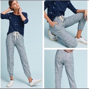 NEW Anthropologie Sancia Tweed Jogger Pants